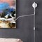Jonathan Y Frank 35" Iron Retro Swing LED Wall Sconce, White JYL9067A - alternate 3