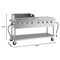 Koolmore 60 in. 8-Burner Commercial Outdoor Propane Gas Grill with 30 in. Griddle in Stainless-Steel CGKIT6-G30 - alternate 5