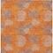 Homeroots 5' X 8' Orange Silver And Peach Polka Dot Washable Indoor Outdoor Area Rug 614684 - alternate 3