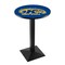 Holland Bar Stool Co 42" Blk Wrinkle Kent State Pub Table, 36" dia. Top L217B4236KentSt - alternate 1