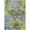 Homeroots 9' X 12' Olive Green And Gray Abstract Washable Indoor Outdoor Area Rug 581771 - alternate 4