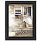 Homeroots Cleaning Day Black Framed Print Bathroom Wall Art 407401 - alternate 3