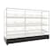 Koolmore 73 In. Floor Standing Bagel Bakery Display Case With 15 Baskets, Open Back  With Side LED KM-FDC-B15 - alternate 5