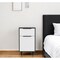 Homeroots 28" Wood One Drawer Nightstand 478455 - alternate 3