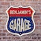 Signmission Benjamin's Garage, 6 Inch X 6 Inch, Plastic Sign SHI-P-6-383-BENJAMIN - alternate 3