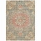 Homeroots 9' X 12' Brown Floral Medallion Washable Indoor Outdoor Area Rug 607840 - alternate 2