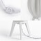 Jonathan Y Wavy 16.5" Modern Contemporary Plant-Based PLA 3D Printed Dimmable LED Table Lamp, White USA1000B - alternate 2