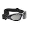 Bouton Optical Full Frame Safety Glasses w/Black Frame, Foam Padding, Gray Lens and Anti-Scratch/Anti-Fog Coating 250-50-0421 - alternate 2