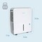 Keystone 50-Pint Dehumidifier with Built-In Pump, 4500 Sq. Ft. KSTAD506PG - alternate 3