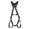 Msa Safety V-FORM Fall Protection Harnesses, Super XL, 400 lb, Quick-Connect Chest/ Tongue Leg Straps 10252214 - alternate 1