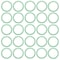 Macho O-Ring & Seal Gasket, Hitemp, Relief Valve Plug Cap, 25PK D828-41MX25 - alternate 2