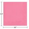 Touch Of Color 6.5" x 6.5" Candy Pink Napkins 600 PK 663042B - alternate 2