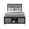 Global Furniture Usa Contemporary Emma Black/Grey Full Bed With Led And Usb EMMA-BLACK/GREY-FB W/ LED & USB - alternate 1
