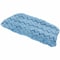 Rubbermaid Commercial 8-1/4 in L Flat Mop Pad, 0.322 oz Dry Wt, Quick Change Connection, Blue/White, Microfiber FGQ89100BL00 - alternate 1