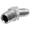 Gates Male JIC 37 Flare to Male Pipe NPTF - 45 SAE to SAE G60497-0408 - alternate 2