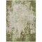 Homeroots 8' X 10' Olive Green And Ivory Abstract Washable Indoor Outdoor Area Rug 612337 - alternate 2