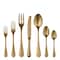 Mepra Epoque Pewter Flatware Set - 32 Pieces - Gold 106822032PO - alternate 1