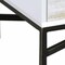 Homeroots 32" X 19" X 33" White Weathered Wood Pattern Nightstand 319112 - alternate 3