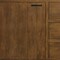 Homeroots 71in Chestnut Distressed Solid Wood Three Drawer Sideboard with Two Doors 612040 - alternate 2