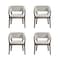 Manhattan Comfort Blake Dining Armchair in Greige, 4PK 4-DC102AR-GE - alternate 4