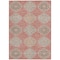Homeroots 10' X 14' Salmon And Beige Floral Washable Indoor Outdoor Area Rug 610780 - alternate 2