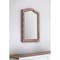 Homeroots 30" Pink Abstract Wood Framed Mounted Dresser Mirror 486461 - alternate 2