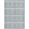 Homeroots 9' X 12' Denim Blue Green And Ivory Plaid Washable Indoor Outdoor Area Rug 597551 - alternate 3