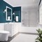 Anzzi Don 60" x 62" Frameless Sliding Tub Door in Polished Chrome SD-AZ17-01CH - alternate 3