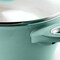 Gibson Home Plaza Cafe Aluminum 4.5 Qt Dutch Oven with Soft Touch Handles in Sky Blue 123888.02 - alternate 2
