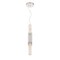 Euf Venna, Pendant, 23", Polished Nickel, Alabaster 50353-033 - alternate 2