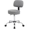 Boss Grey Caressoft Medical Stool W/ Back Cushion B245-GY - alternate 1