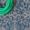 Jonathan Y Palazzo Vine and Border Textured Weave Navy/Gray 3 ft. x 5 ft. Indoor/Outdoor Area Rug SMB103A-3 - alternate 6