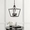 Jonathan Y Camden 13" 4-Light Iron Classic Midcentury Pendant Lantern, Oil Rubbed Bronze JYL7561A - alternate 3