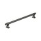 Amerock Davenport 10-1/16 inch 256mm Center-to-Center Gunmetal Cabinet Pull BP36620GM - alternate 1