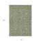 Homeroots 8' X 10' Sage Gray And Ivory Polka Dot Washable Indoor Outdoor Area Rug 599079 - alternate 4
