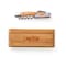 Picnic Time Family Of Brands NFL New York Jets - Elan Deluxe Corkscrew In Bamboo Box 868-00-505-223-2 - alternate 1
