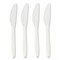 Perk Eco-ID Compostable Cutlery, Knife, White, PK300, 300PK PK56199 - alternate 3