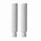 Pentel Twist-Erase III Mechanical Pencil, 0.5 mm, HB #2, Black Lead, Black/Blue Barrel, 2PK QE515BP2-K6 - alternate 2