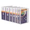 Stride QuickFit D-Ring View Binder, 3 Rings, 5in Capacity, 11 x 8.5, White 8707-00 - alternate 3