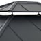 Sunjoy 10x12 ft. Wood Gazebo, Outdoor Patio Steel Hardtop Gazebo, Black A102032601 - alternate 4