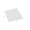 Homeroots 2in White Gel Memory Foam Full Double Mattress Topper 711942 - alternate 3