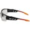 Klein Tools Safety Glasses, Anti-Fog & Anti-Scratch, Black/Orange Lens, Black/Orange Frame, Half-Frame 60536 - alternate 6