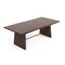 Homeroots 87" Dark Mango Rectangular Solid Wood Dining Table 486018 - alternate 1