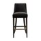 Manhattan Comfort Beever Chenille Wood Upholstered Barstool in Black BS027-BK - alternate 2
