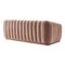 Homeroots 85" Blush Velvet Manufactured Wood Sofa 543934 - alternate 5