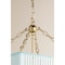 Mitzi Rosalie 4 Light Lantern 17.25 In. Aged Brass/Soft Arctic Blue H932704L-AGB/SAO - alternate 3