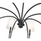 Z-Lite Jisele Matte Black 8 Light Chandelier 4505-8MB - alternate 3