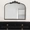 Homeroots 31" Black Arch Iron Framed Accent Mirror 485049 - alternate 2