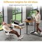 Simple Deluxe Electric Standing Desk, Standing Desk Adjustable Height, 24x40 Inches Sit Stand up Desk, Ergonomic 3A88TDESKP4024V3BRN - alternate 2