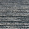 Homeroots 9' X 12' Gray and Blue Striped Stain Resistant Indoor Outdoor Area Rug 531663 - alternate 2